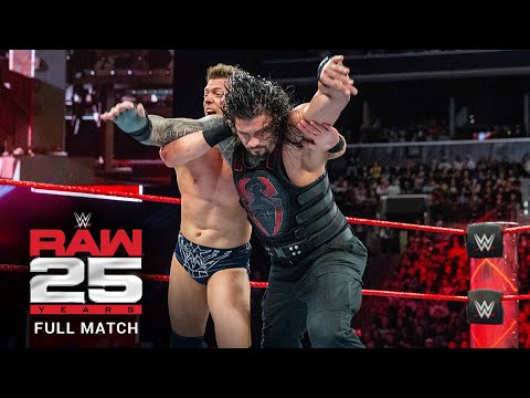 FULL MATCH - Roman Reigns vs. The Miz – Intercontinental Title Match: Raw, January 22, 2018