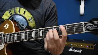 "The Great Pretender" GUITAR LESSON By Slash ft Myles Kennedy and the Conspirators