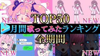 【ALLTIME全期間/月間TOP50】9月ホロライブ歌ってみた月間ランキング 50 most viewed cover song this MONTH【2025年8月】【hololive】