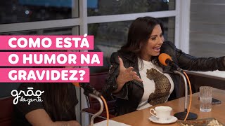 VIVIANE ARAÚJO FALA DAS MUDANÇAS DE HUMOR NA GRAVIDEZ