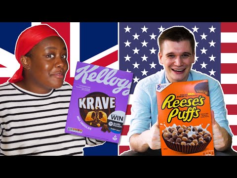 American & British People Swap Cereal