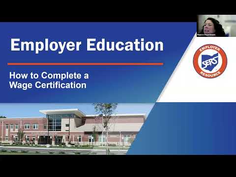 How to Complete a Wage Certification