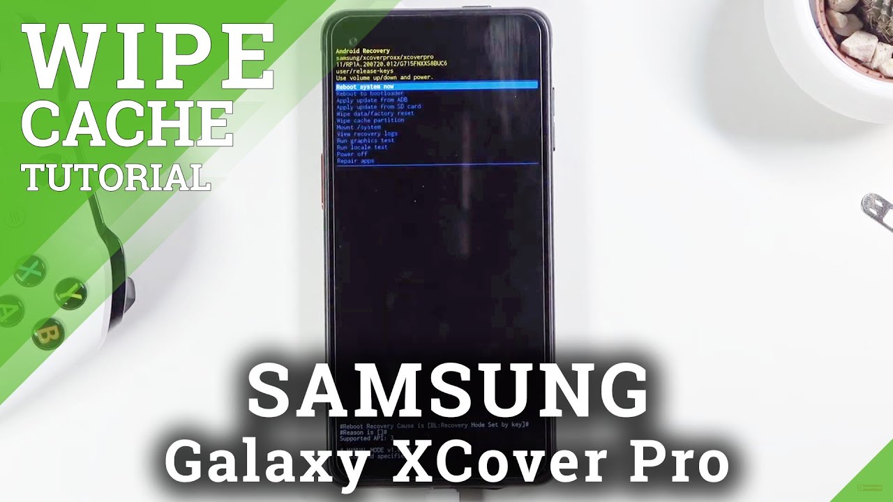 How to Wipe Cache Partition in Samsung Galaxy XCover Pro – Speed Up Device