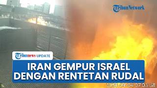 Ledakan Guncang Israel, Serangan Beruntun Rudal Iran Picu Kerusakan di Kiryat Shmona hingga Tel Aviv