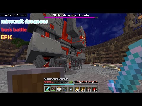 EPIC Minecraft Dungeons Boss Battle with Captain Dog AL!