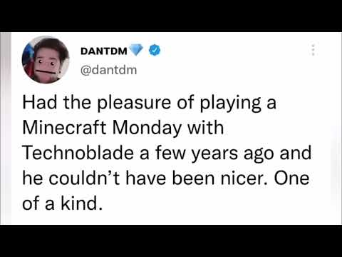 All gaming streamer’s community reactions to Minecraft gamer technoblades death