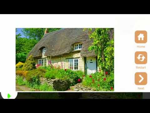 Rural Houses Puzzle Video