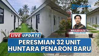 Bupati Aceh Timur Resmikan 32 Unit Huntara di Penaron Baru, Angin Segar Bagi Warga Terdampak Bencana