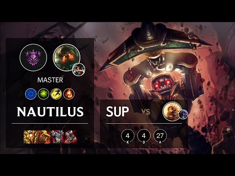 Nautilus Support vs Leona - EUW Master Patch 11.9