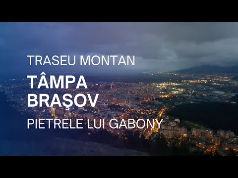 😱 Traseu Tâmpa Braşov - Treptele lui Gabony (Singur)