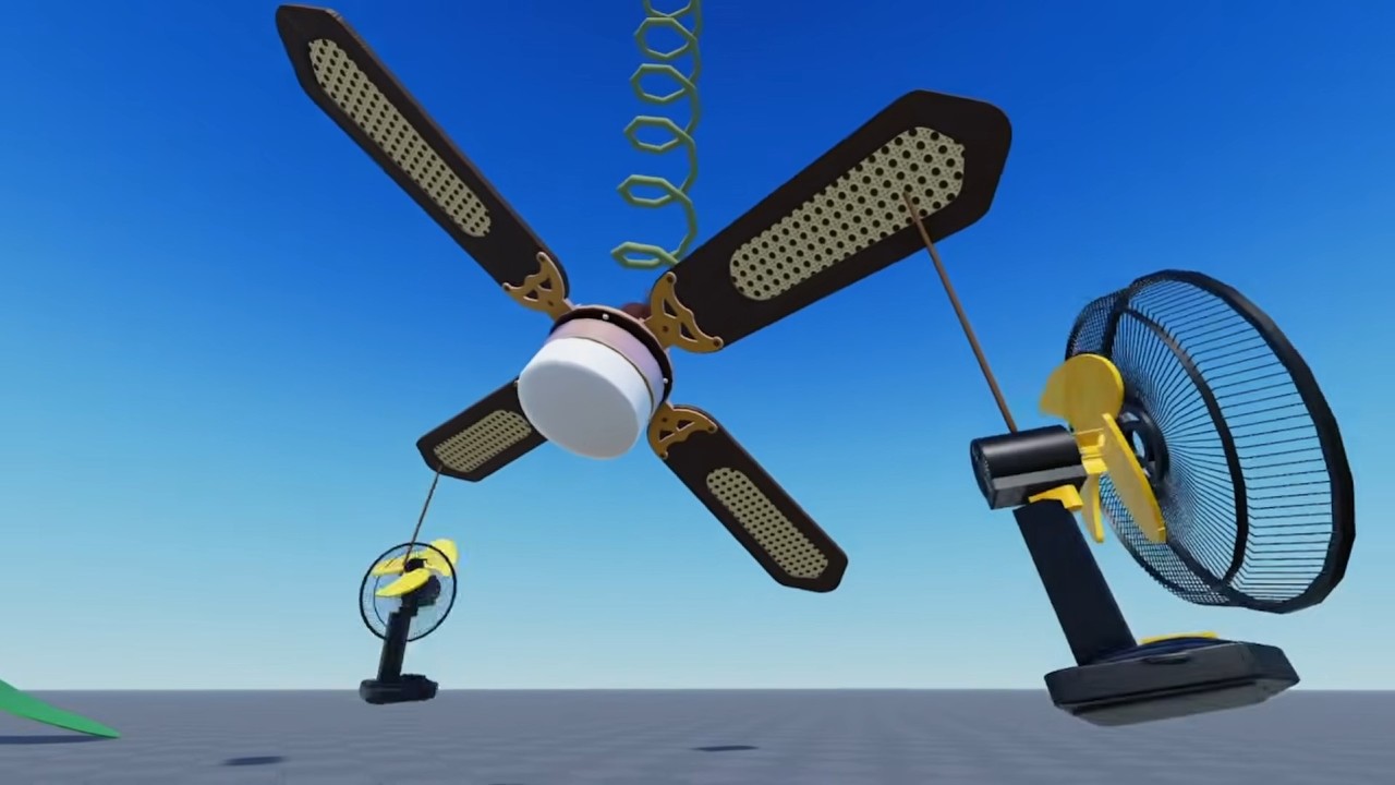 Don't Mess with this Ceiling Fan!