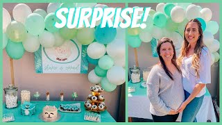 I PLANNED A BABY SHOWER FOR MY BEST FRIEND!!