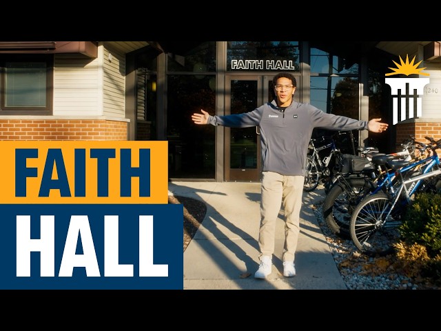 Thumbnail for video titled: Welcome to Faith Hall! | Dorm Tour