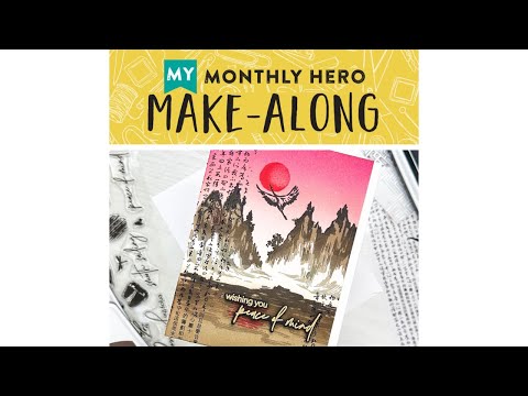 REPLAY: My Monthly Hero Make-Along - March 2024 Kit