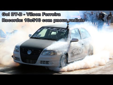 Gol DT-B Vilson Ferreira - Recorde no Velopark com pneus radiais