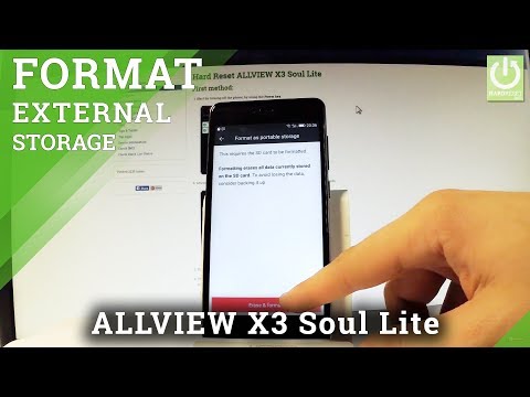 How to Format SD Card on ALLVIEW X3 Soul Lite