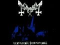 MAYHEM - De Mysteriis Dom Sathanas [Full Album] HQ