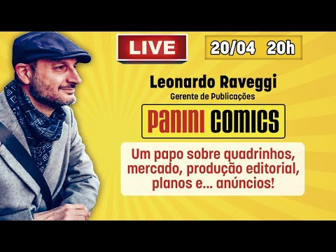 Um papo com Leonardo Raveggi, gerente de publicações da Panini Comics e os planos da editora!