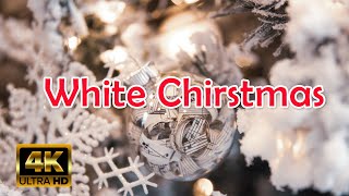 White Christmas | Boney M | Lyrics | 4K