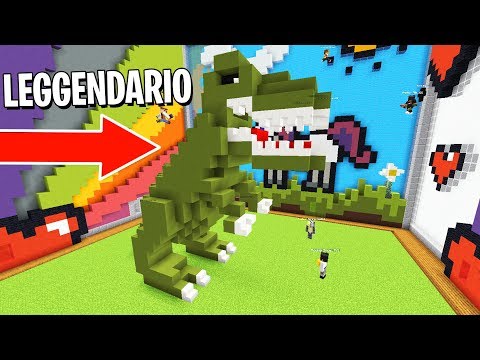 T-REX LEGGENDARIO NELLE BUILD BATTLE! Build Battle ITA
