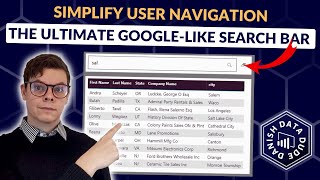 Simplify User Navigation - The Ultimate Google-like Search Bar in Power BI
