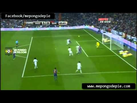 Golazo de Cesc Fábregas en Real Madrid 1-2 FC Barcelona