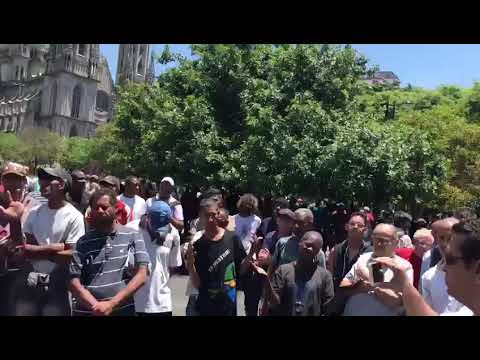 Ministério Sergio Benne profetizando vida na praça da Sé São Paulo Capital Brasil