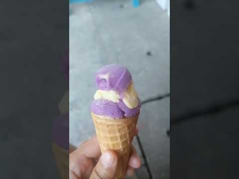 ice-cream🍦ube flavor
