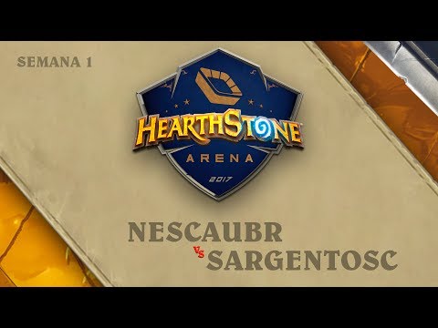 NescauBR vs SargentoSC - Grupo A - Hearthstone Arena: Primeira Etapa
