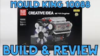 MOULD KING 10088 V8 ENGINE BUILD | 535 PIECES | LEGO ALT