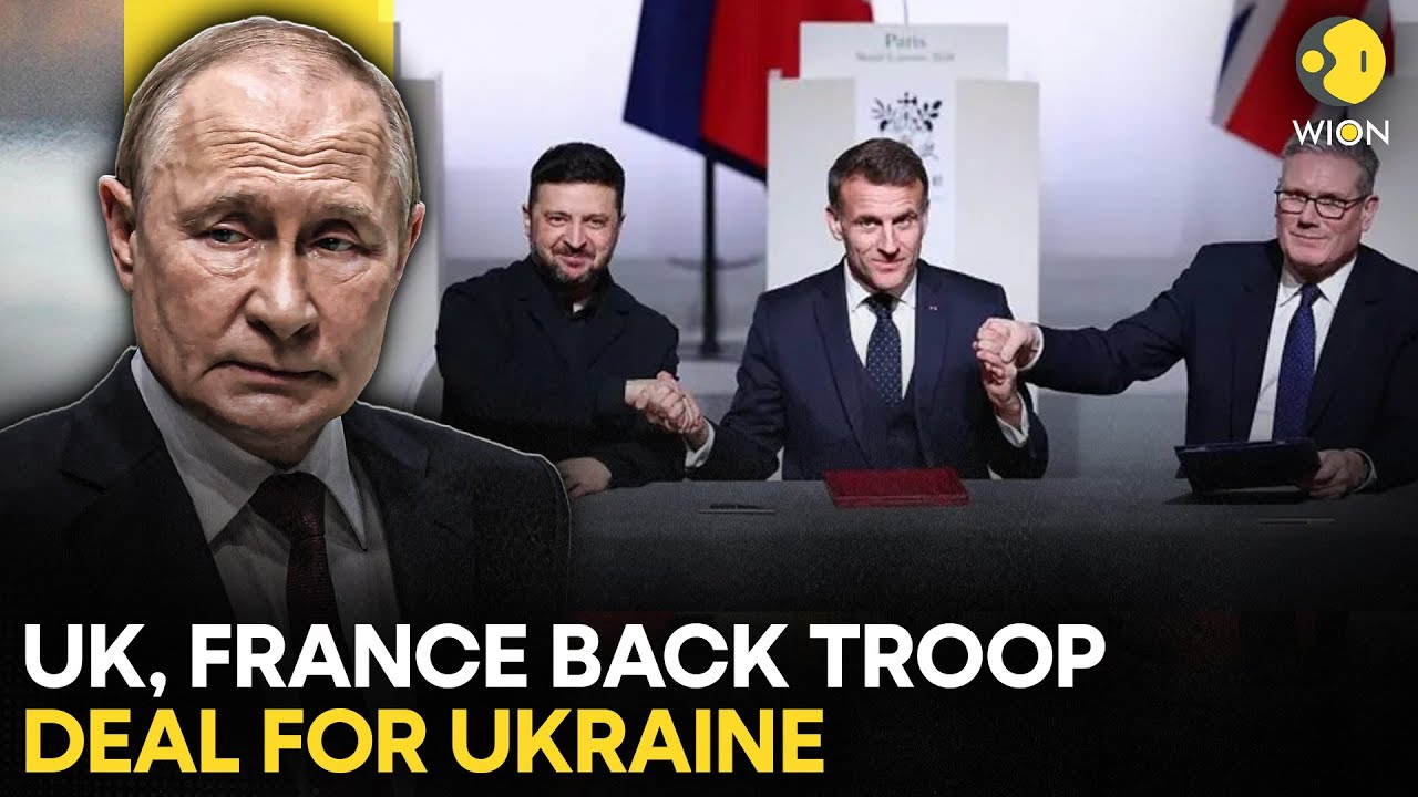 Russia-Ukraine War LIVE: UK, France Pledge Troops After Peace Deal With Russia | WION