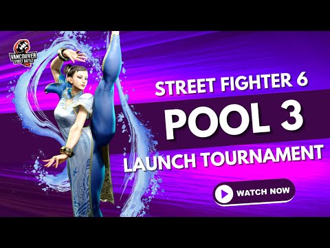 Street Fighter 6 | Pool 3 | Launch Tournament | Feat. EmptyR, Carlos Yu, myconvenatguy, Kro, Geki