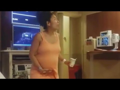 Woman dances through her labor pains