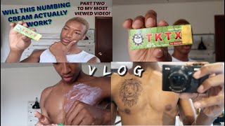 DOES NUMBING CREAM WORK FOR TATTOOS PT TWO New Product | Sairus Bliss