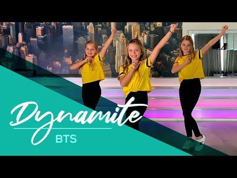 BTS (방탄소년단) Dynamite - Easy Kids Dance Video - Choreography - Baile - Coreografia