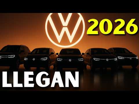 Volkswagen 2026! The 9 New Cars and SUVs Launching to Save the Brand