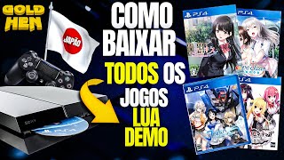 COMO BAIXAR TODOS OS JOGOS LUA DEMO 12.50 GOLD HEN