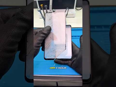 O dono deste Redmi 14C disse que eu trocasse o vidro da tela sem abrir ganharia 100zao a mais
