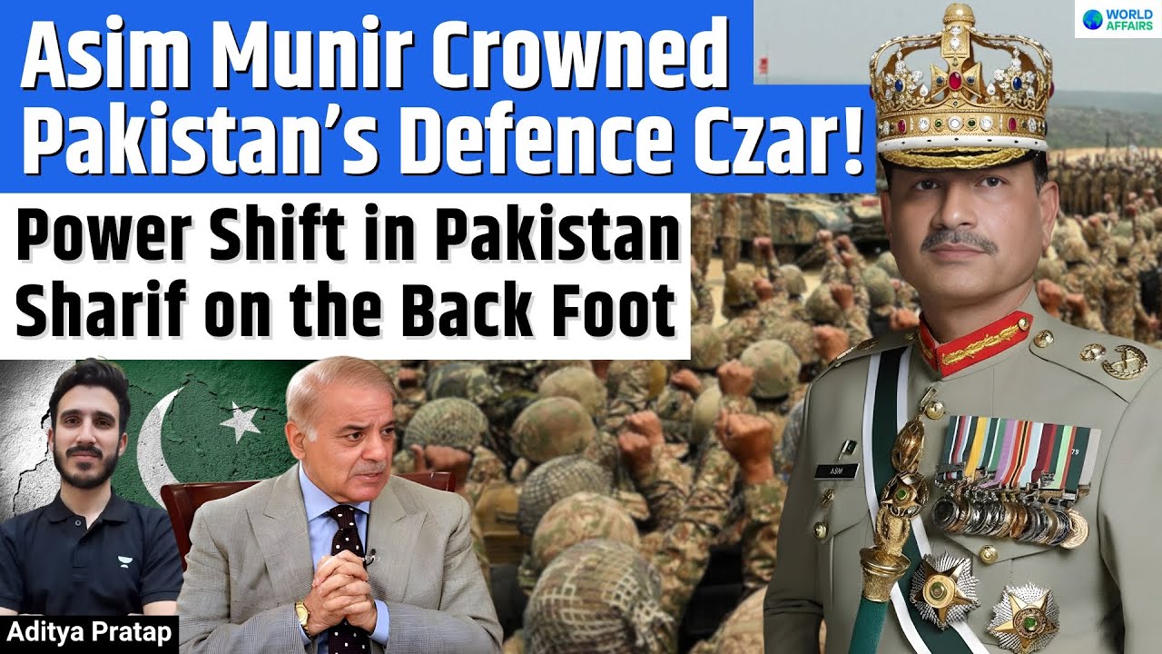 Asim Munir Becomes Pakistan’s 1st Chief of Defence Forces | Massive Power Shift