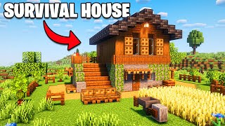 Minecraft: How To Build a Survival House | Tutorial