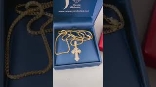 Jewelry unlimited diamond VS cross with 2mm Franco🔥💜