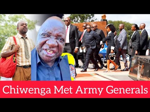 General Chiwenga meets Army generals-Themba Mliswa