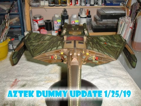Aztek Dummy Update 1/25/19 - 350 scale K'Tinga part 3 the finale