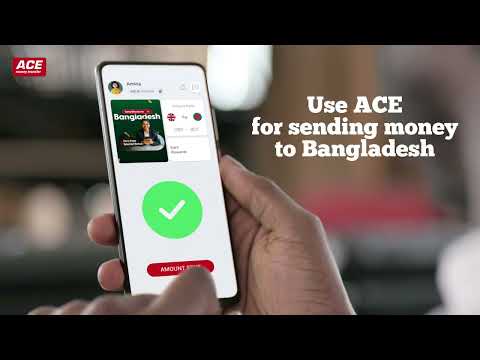 Send Money to Bangladesh 🇧🇩 | Use ACE Money Transfer | Fast, Secure, and Easy
