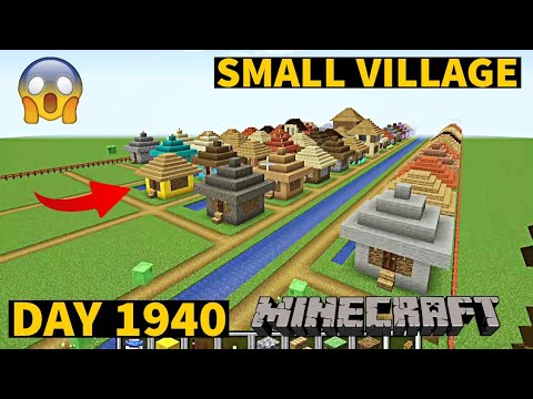 Unbelievable! I Built a Minecraft Village in 2023!
