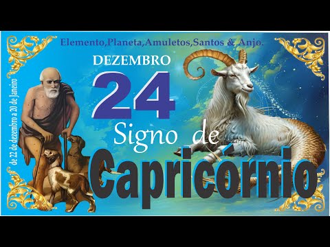 SIGNO DE CAPRICÓRNIO -  NASCIDOS EM 24 DE DEZEMBRO  - SANTA PAULA ISABEL CERIOLI