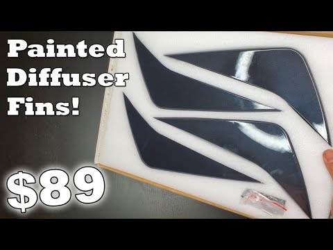 C7 Diffuser Fins install video 2