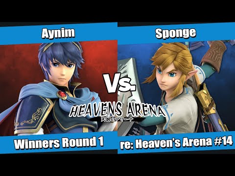 re: Heaven's Arena #14 Winners Round 1 - Aynim (Marth) vs Sponge (Link)