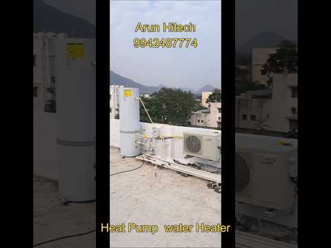V-Guard solar water heater short installation video 13 — Arun Hitech Coimbatore Tamil Nadu