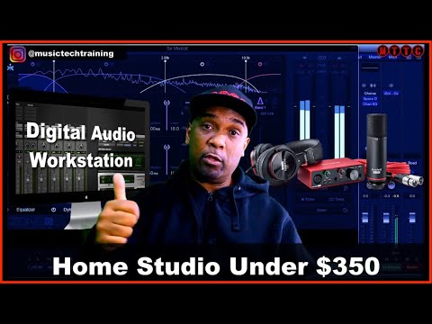 Home Studio Setup | Under $350 | Home Recording Studio Setup